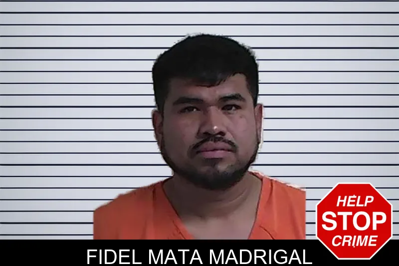 Fidel Mata Madrigal mugshot