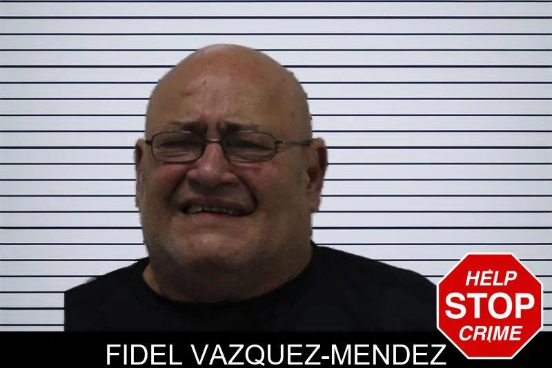 Fidel Vazquez-Mendez mugshot
