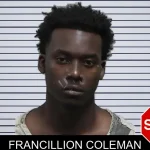 Francillion Coleman mugshot