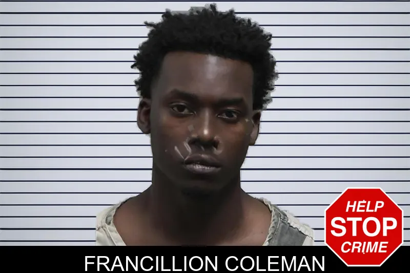 Francillion Coleman mugshot