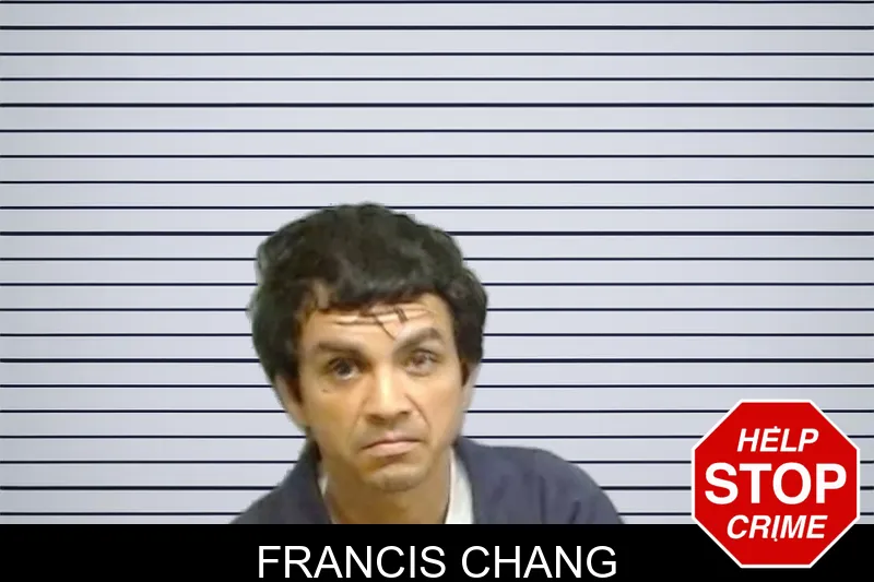 Francis Chang mugshot