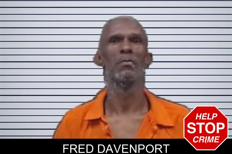 Fred Davenport mugshot