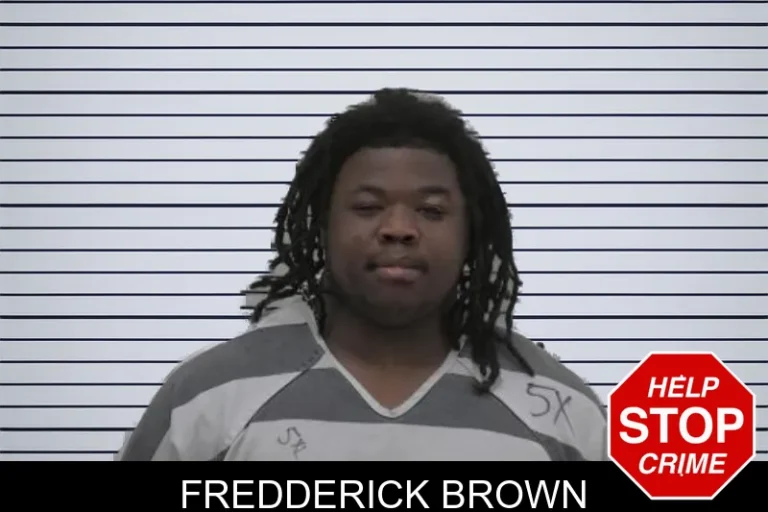 Fredderick Brown mugshot – Coffee County , Georgia Fredderick Brown