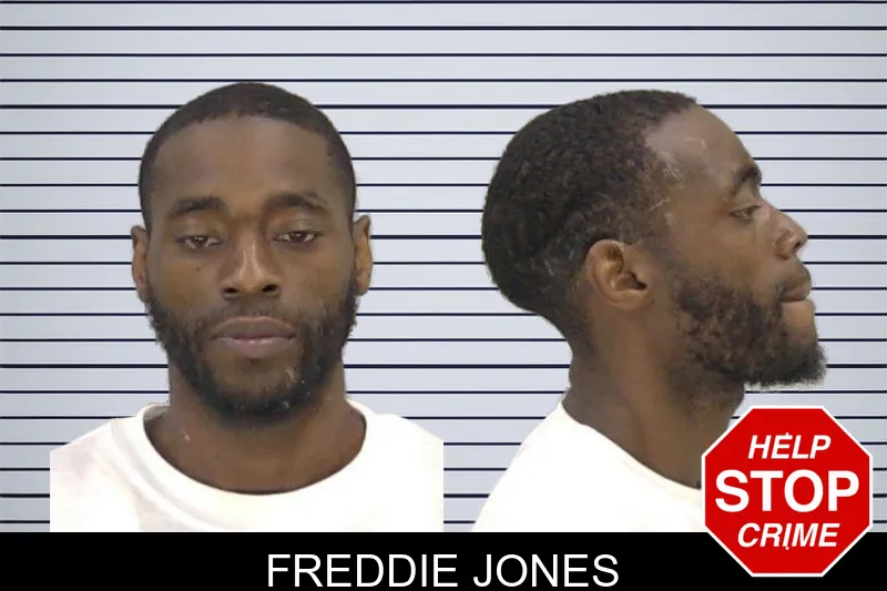 Freddie Jones mugshot