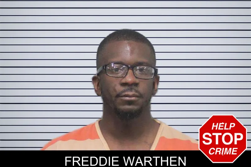 Freddie Warthen mugshot