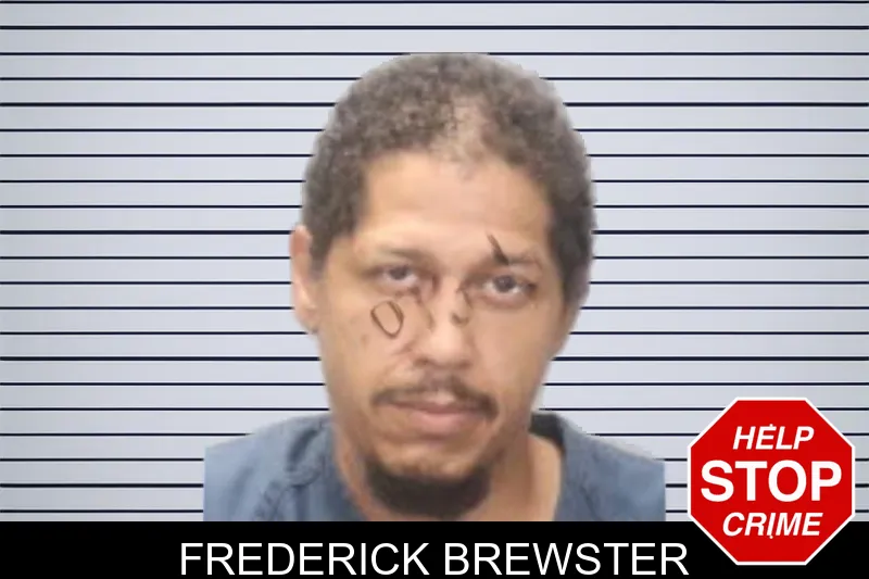 Frederick Brewster mugshot