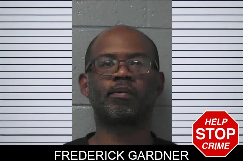 Frederick Gardner mugshot