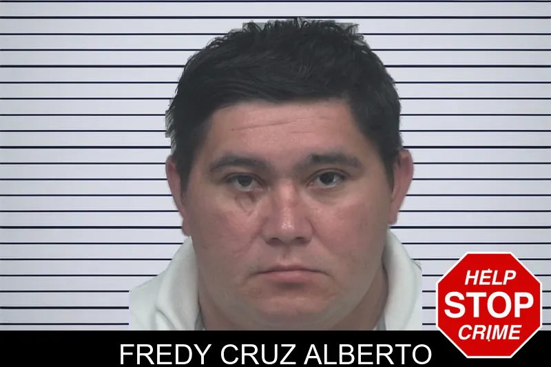 Fredy Cruz Alberto mugshot