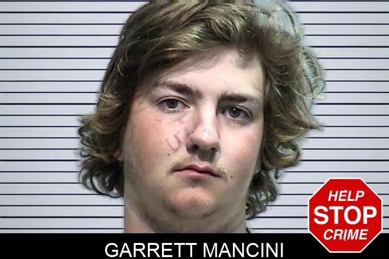 Garrett Mancini mugshot