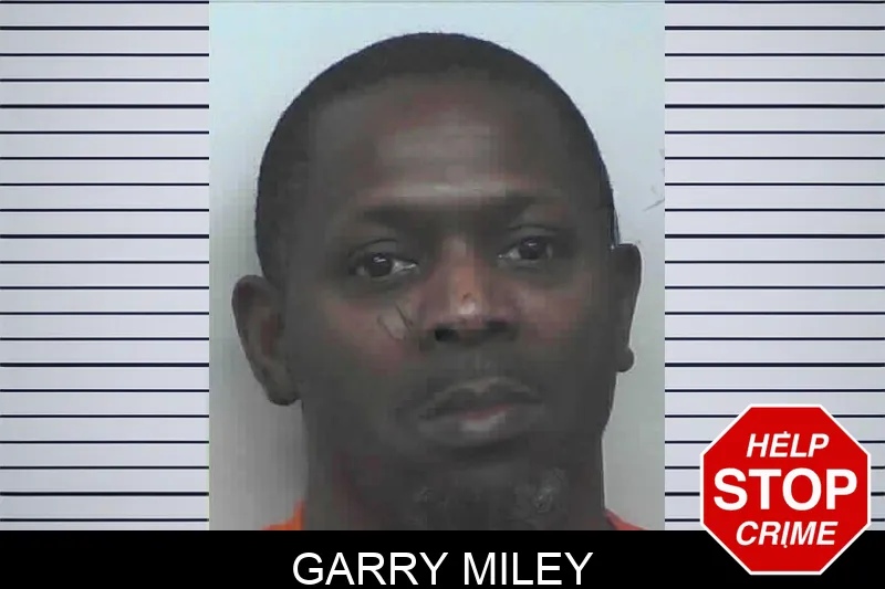 Garry Miley mugshot