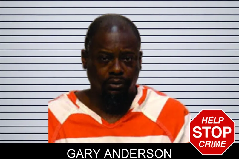 Gary Anderson mugshot