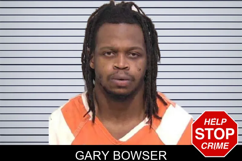 Gary Bowser mugshot