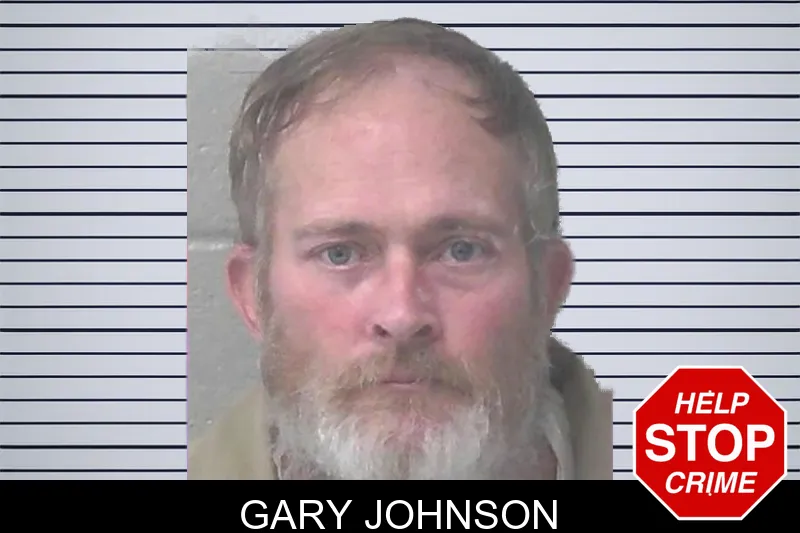 Gary Johnson mugshot