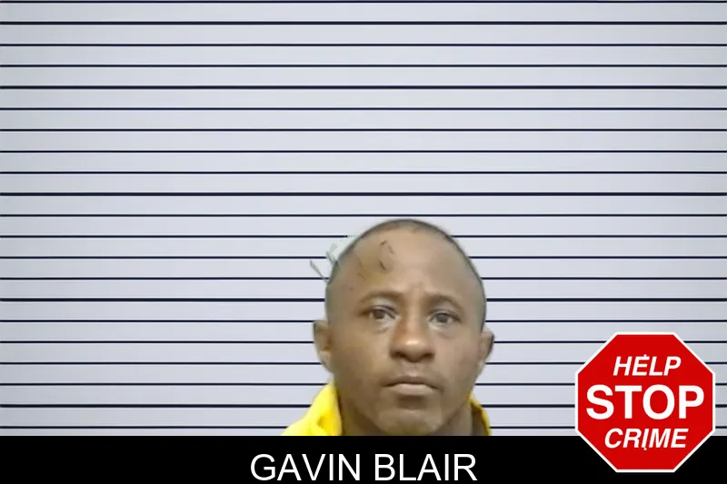 Gavin Blair mugshot