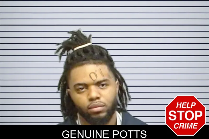 Genuine Potts mugshot – Fulton County , Georgia Genuine Potts mugshot