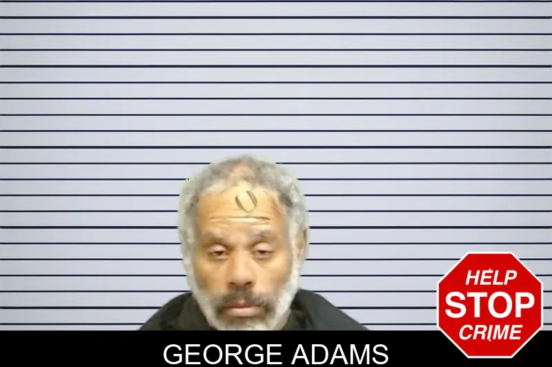 George Adams mugshot