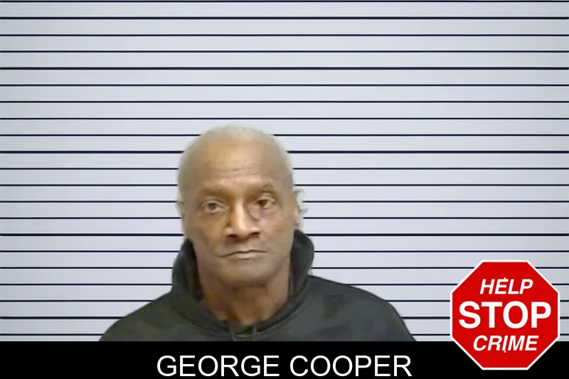 George Cooper mugshot