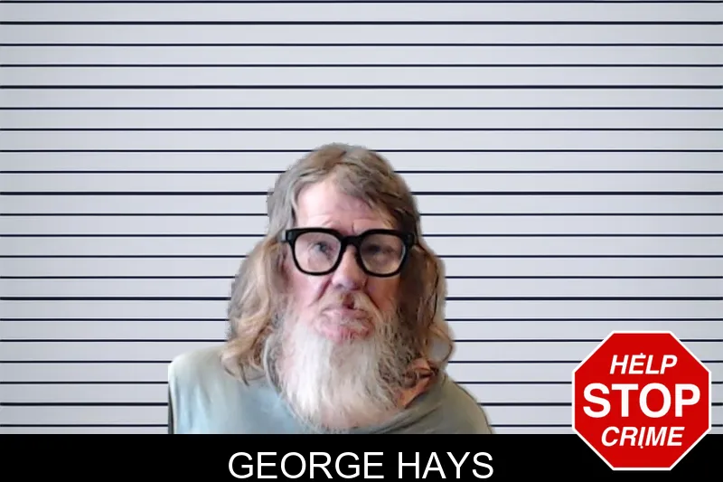 George Hays mugshot