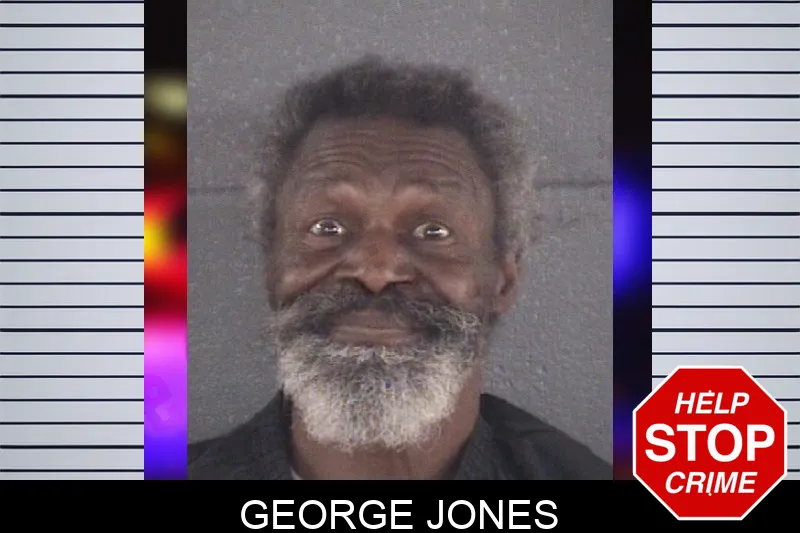 George Jones mugshot