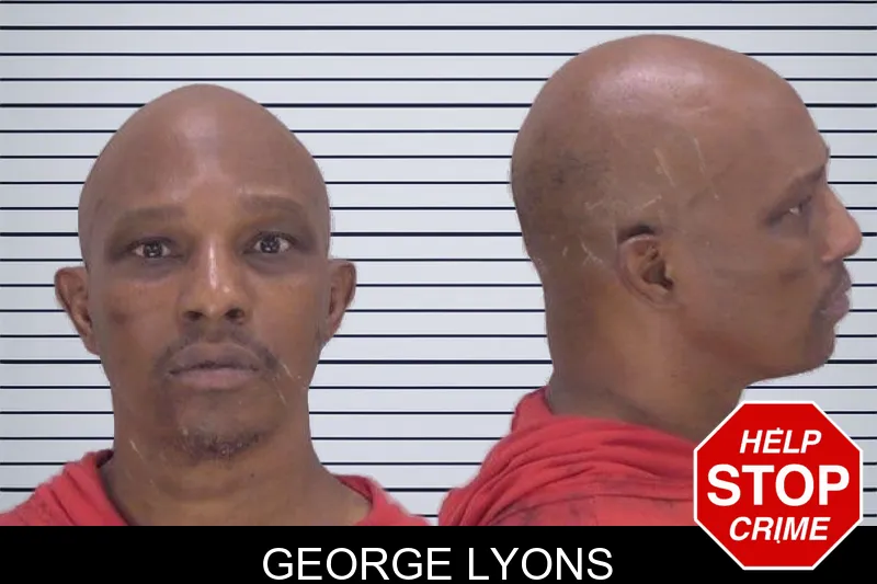 George Lyons mugshot