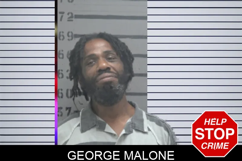 George Malone mugshot