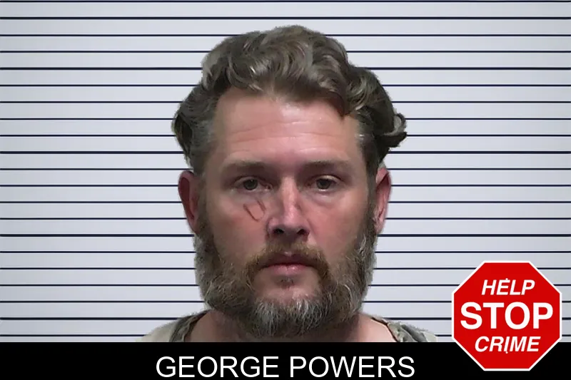 George Powers mugshot