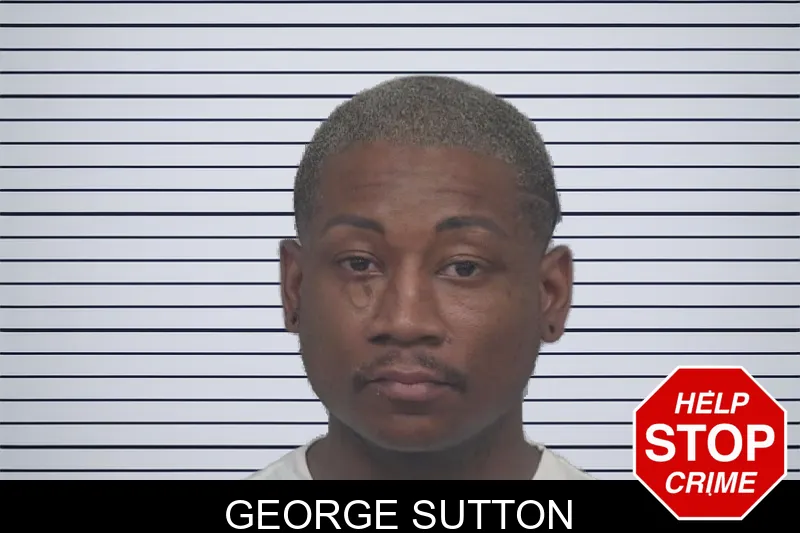 George Sutton mugshot