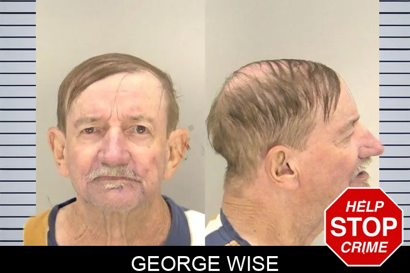 George Wise mugshot