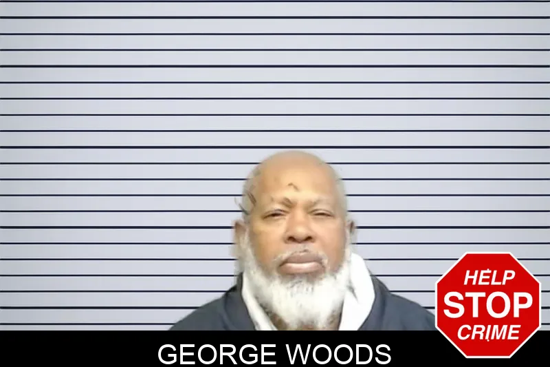 George Woods mugshot