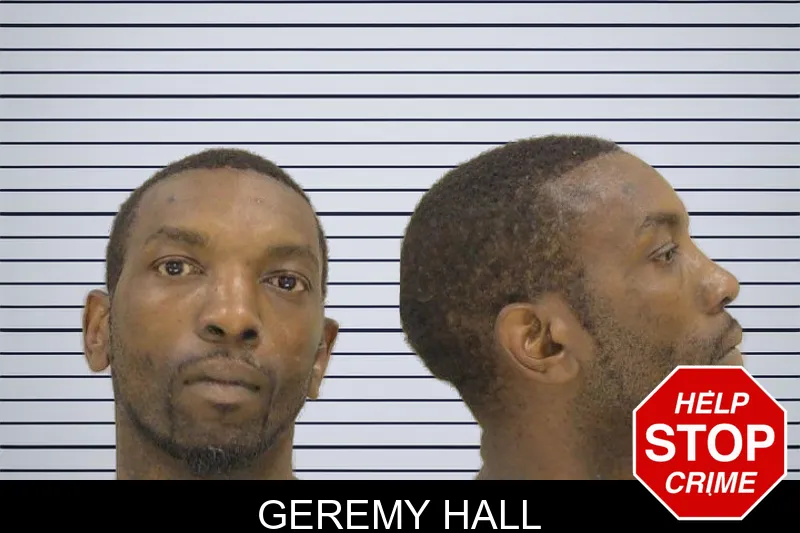 Geremy Hall mugshot