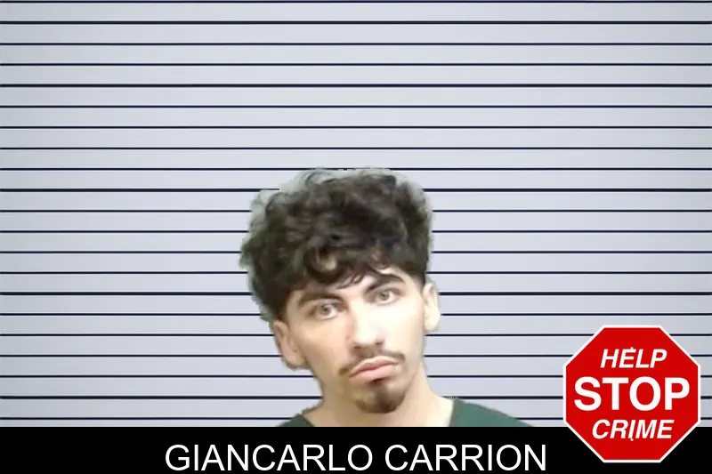 Giancarlo Carrion mugshot