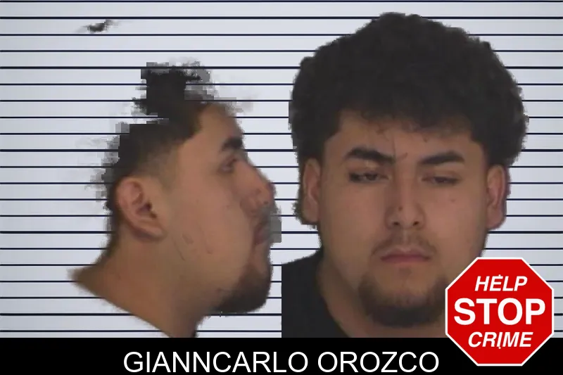 Gianncarlo Orozco mugshot