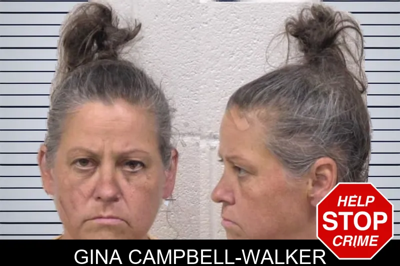 Gina Campbell-Walker mugshot