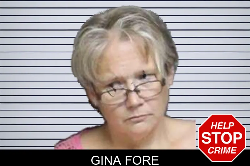 Gina Fore mugshot