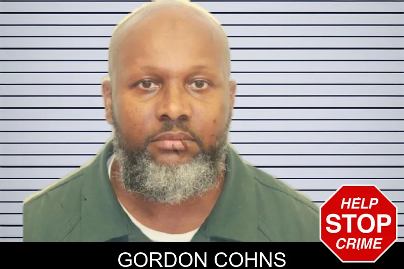 Gordon Cohns mugshot