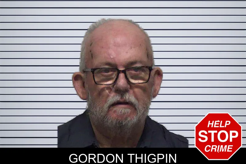 Gordon Thigpin mugshot