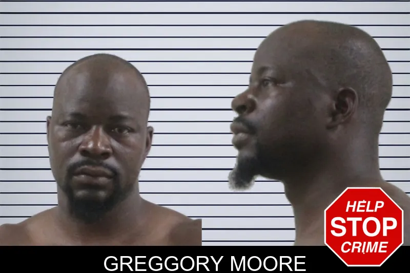 Greggory Moore mugshot