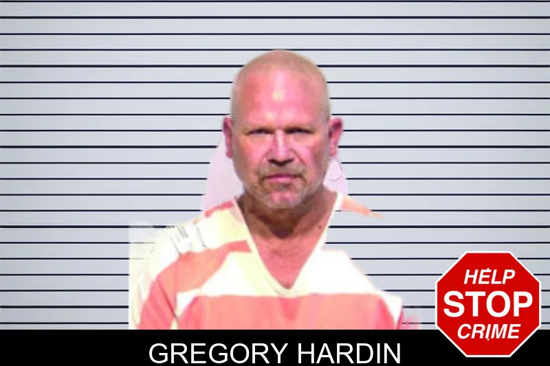 Gregory Hardin mugshot