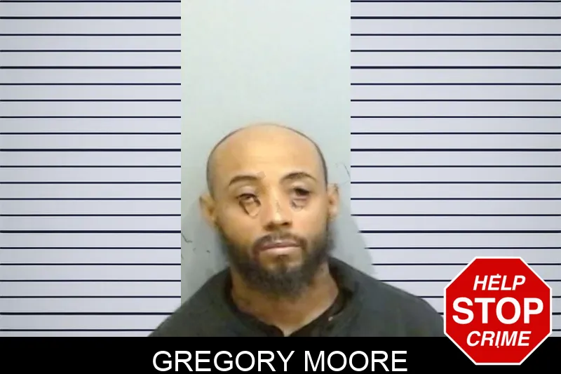 Gregory Moore mugshot