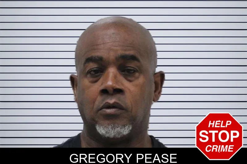 Gregory Pease mugshot