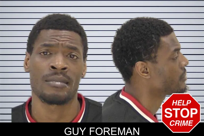 Guy Foreman mugshot