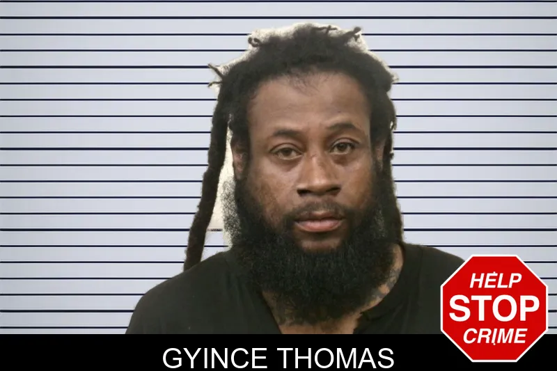 Gyince Thomas mugshot