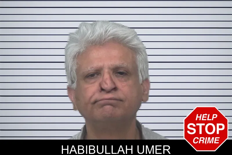 Habibullah Umer mugshot