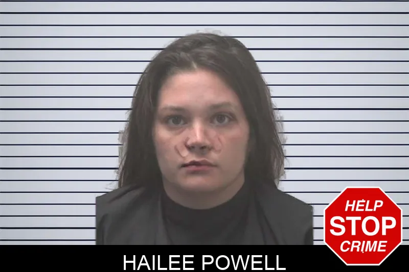 Hailee Powell mugshot