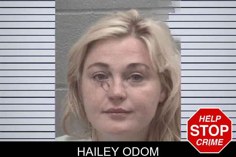 Hailey Odom mugshot
