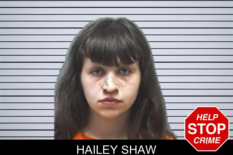 Hailey Shaw mugshot