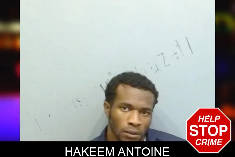 Hakeem Antoine mugshot