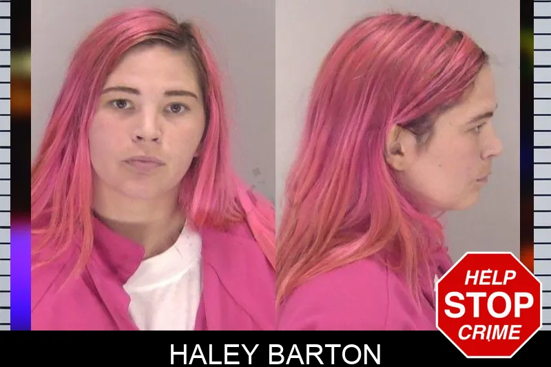 Haley Barton mugshot