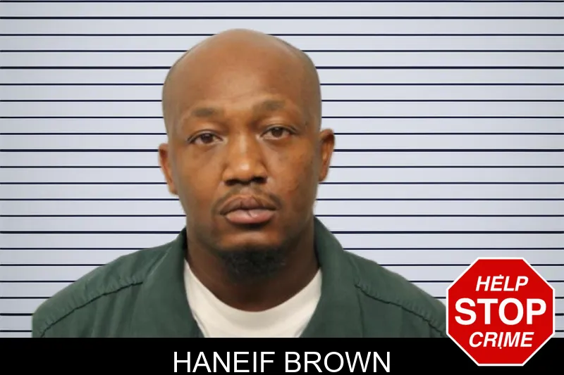 Haneif Brown mugshot – Chatham County , Georgia Haneif Brown mugshot