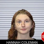 Hannah Coleman mugshot
